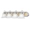 Maxim Essentials 4-Light 30" Wide Satin Nickel Vanity Light 8014MRSN - alternate 1